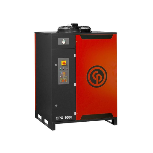 [4102006533] Secador refrigerativo no ciclico CPX1500 (E17,5) 1.589SCFM 14BAR 203PSIG 380V 60Hz 4” CONEX. (in) ENTRADA/SALIDA R 410 A TIPO DE GAS REGRIF, Chicago Pneumatic